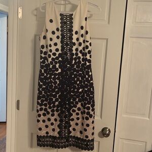 Joseph Ribkoff Sleeveless Polka Dot Dress